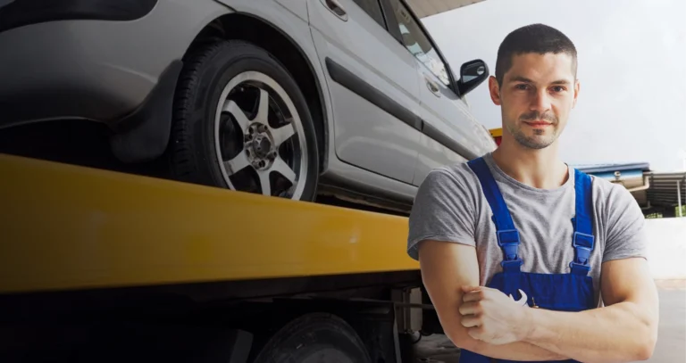 Mitarbeiter Autoverschrottung