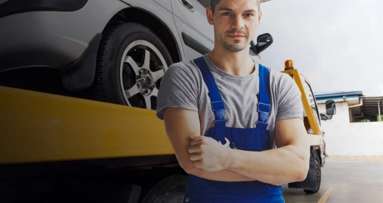 Mitarbeiter Autoverschrottung